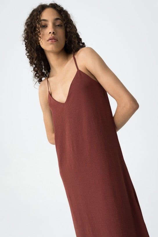 Vestido de tirantes largo, Bestie - Imagen 6