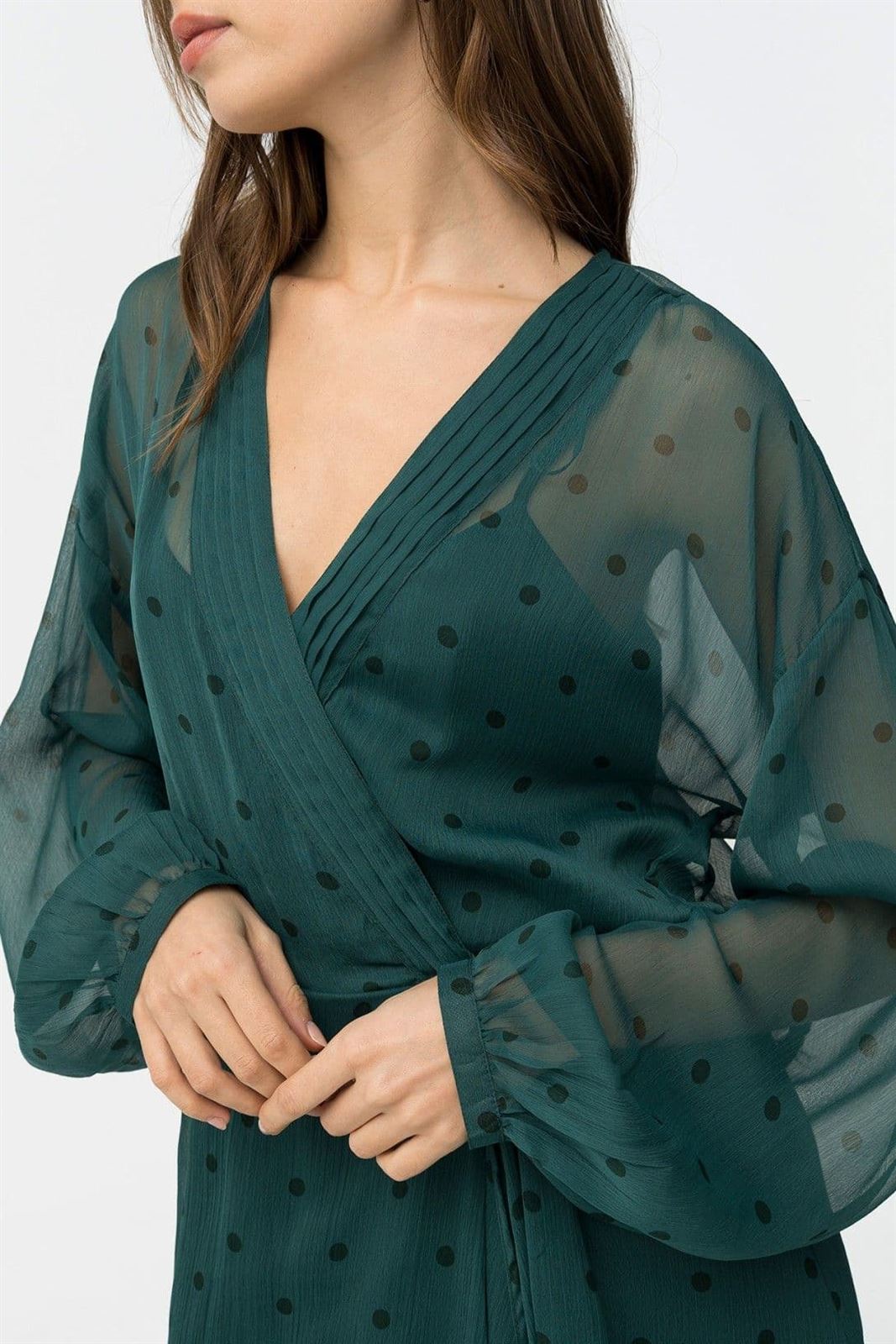 Vestido estampado verde, Dubai - Imagen 6