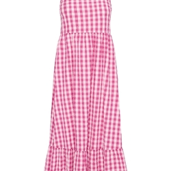 Vestido estampado vichy, Felica - Imagen 1