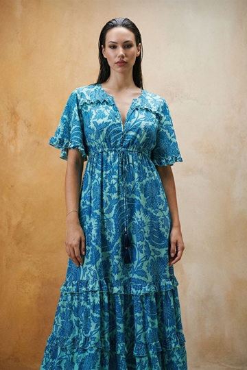 Vestido manga volante. Marian - Imagen 2