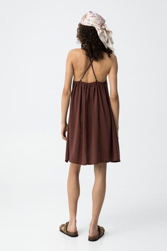 Vestido marrón, Agave - Imagen 3