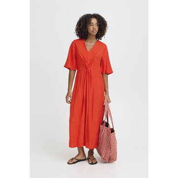 Vestido midi naranja, Ih Imelda - Imagen 2
