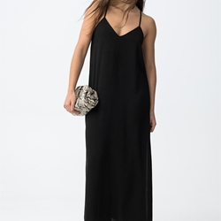 Vestido negro lencero, Bestie - Imagen 1