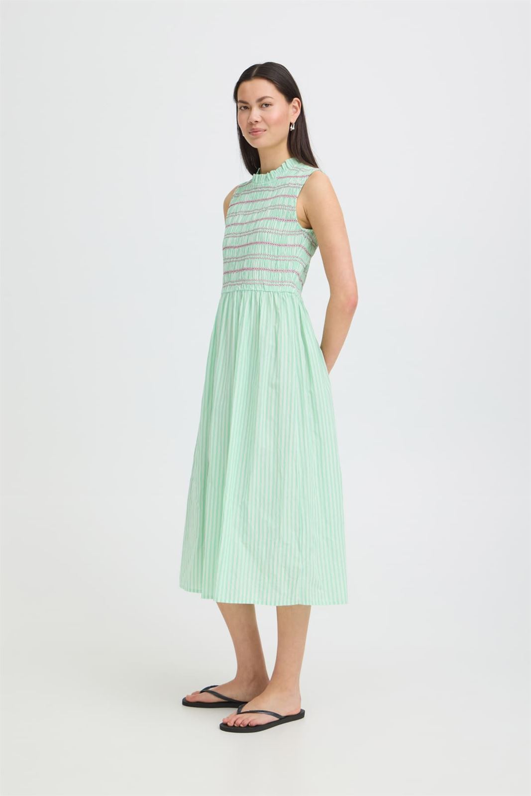 Vestido rayas verde, Ih Locy - Imagen 1