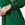 Vestido verde Efecto Arrugado, Hachiko - Imagen 2